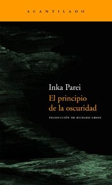 portada El Principio de la Oscuridad (in Spanish)