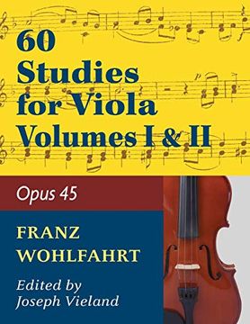 portada Wohlfahrt Franz 60 Studies, op. 45: Volumes 1 & 2 - Viola Solo (en Inglés)