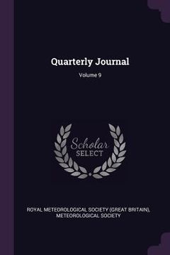 portada Quarterly Journal; Volume 9 (en Inglés)