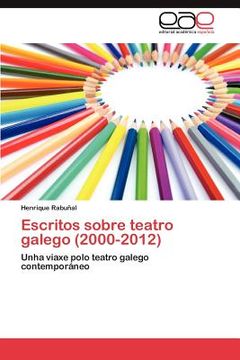 portada escritos sobre teatro galego (2000-2012)