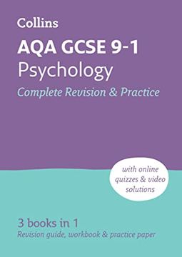 portada Aqa GCSE 9-1 Psychology Complete Revision and Practice: Ideal for Home Learning, 2024 and 2025 Exams