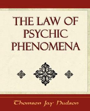 portada the law of psychic phenomena - psychology - 1908