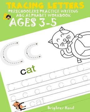 portada TRACING LETTER Preschoolers*Practice Writing*ABC ALPHABET WORKBOOK, KIDS*AGES 3-5: Alphabet Letters*EXTRA LARGE