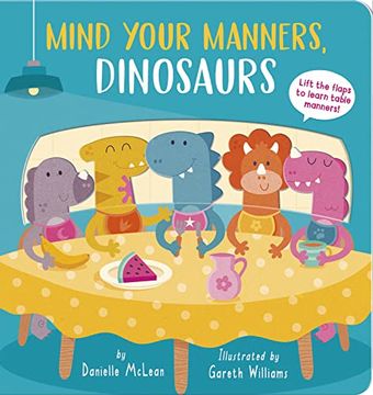 portada Mind Your Manners, Dinosaurs! 
