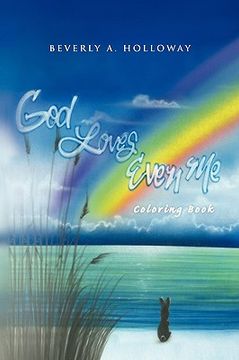 portada god loves even me: coloring book (in English)