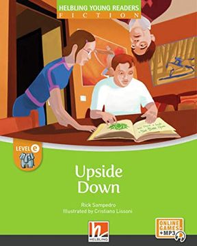 portada Upside Down + E-Zone: Helbling Young Readers Classics, Level e (en Inglés)