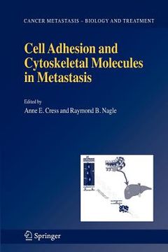 portada cell adhesion and cytoskeletal molecules in metastasis (en Inglés)