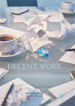 portada Decent Work: Concept, Theory and Measurement (en Inglés)