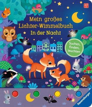 portada Mein Großes Lichter-Wimmelbuch: In der Nacht (in German)