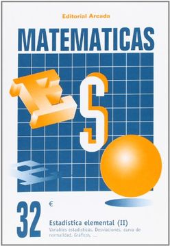 portada Cuaderno matematicas 32 - estadistica elemental (II)