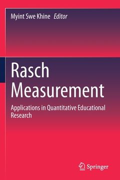 portada Rasch Measurement: Applications in Quantitative Educational Research (en Inglés)