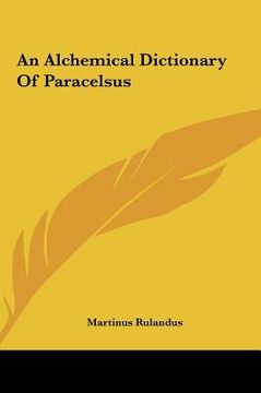 portada an alchemical dictionary of paracelsus (en Inglés)
