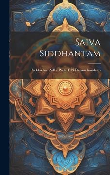 portada Saiva Siddhantam (en Inglés)