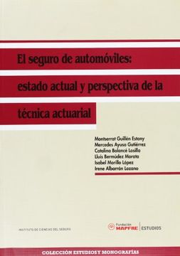 portada Seguro Automoviles: Estado Actual y Pers.