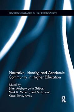 portada Narrative, Identity, and Academic Community in Higher Education (Routledge Research in Higher Education) (en Inglés)