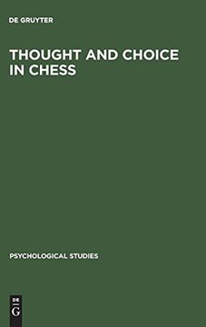 portada Thought and Choice in Chess (Psychological Studies) 