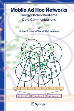 portada mobile ad hoc networks: energy-efficient real-time data communications