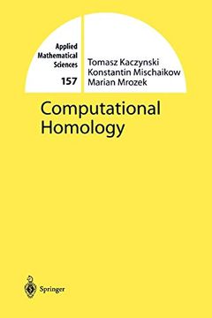 portada Computational Homology: 157 (Applied Mathematical Sciences) (en Inglés)
