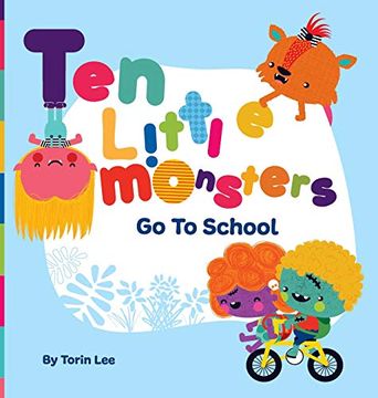 portada Ten Little Monsters go to School (en Inglés)