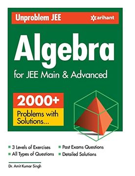 portada Unproblem jee Algebra for jee Main & Advanced (en Inglés)