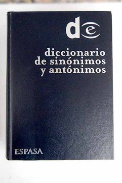 Libro Diccionario de sinónimos y antónimos De - Buscalibre Colombia