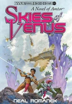 portada Skies of Venus: A Novel of Amtor (The Wild Adventures of Edgar Rice Burroughs, Book 11) (in English)