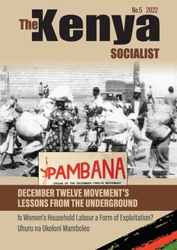 portada The Kenyan Socialist Vol. 5 (en Inglés)