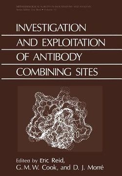 portada Investigation and Exploitation of Antibody Combining Sites (en Inglés)