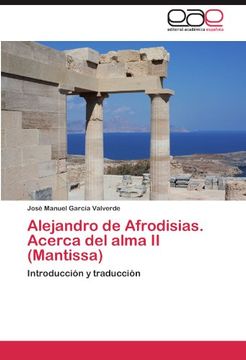 portada Alejandro de Afrodisias. Acerca del Alma ii (Mantissa) (in Spanish)