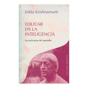 portada Educar En La Inteligencia (in Spanish)