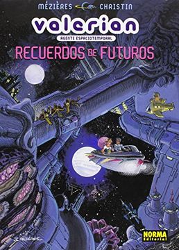 portada Valerian Agente Espacio Temporal: Recuerdos de Futuros