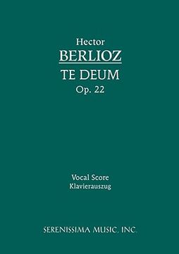 portada te deum, op. 22 - vocal score (in Latin)