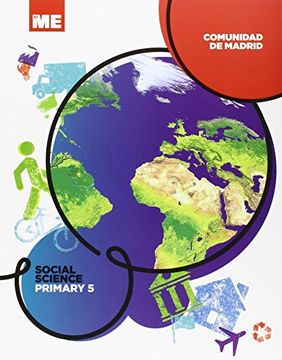portada Social Science 5 Madrid (Cc. Sociales Nivel 5)