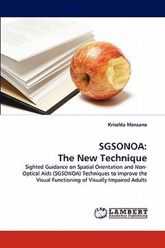portada sgsonoa: the new technique
