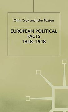 portada European Political Facts, 1848-1918 (Palgrave Historical and Political Facts) (in English)