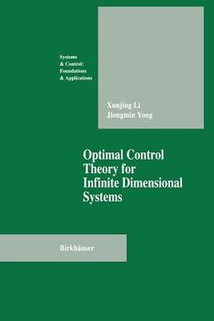 portada optimal control theory for infinite dimensional systems (en Inglés)