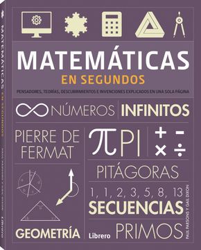 portada Matematicas en Segundos (in Spanish)