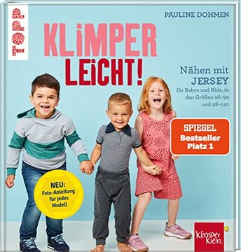 portada Nähen mit Jersey - Klimperleicht. Spiegel Bestseller Platz 1 (in German)