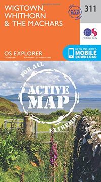 portada Wigtown, Whithorn and the Machars (OS Explorer Active Map)