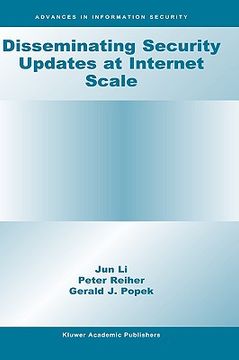 portada disseminating security updates at internet scale (en Inglés)