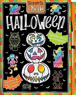 portada Scratch and Draw Halloween (en Inglés)