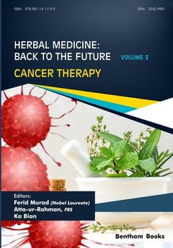 portada Herbal Medicine: Back to the Future: Volume 3, Cancer Therapy (en Inglés)