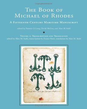 portada The Book of Michael of Rhodes: Volume 2: A Fifteenth-Century Maritime Manuscript (The mit Press) (en Inglés)