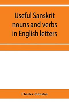 portada Useful Sanskrit Nouns and Verbs in English Letters (en Inglés)