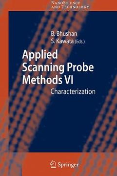 portada applied scanning probe methods vi: characterization (in English)