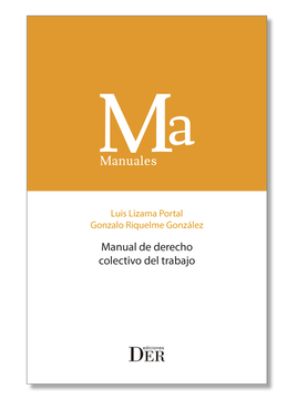 portada Manual de derecho colectivo del trabajo (in Spanish)