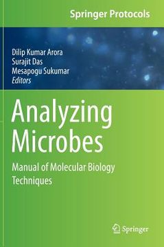 portada analyzing microbes: manual of molecular biology techniques