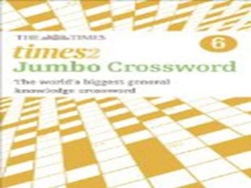 portada the times 2 jumbo crossword 6 (en Inglés)