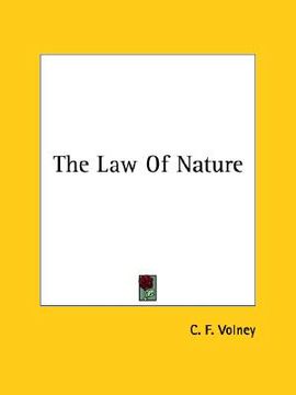 portada the law of nature (en Inglés)