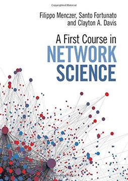 portada A First Course in Network Science (in English)
